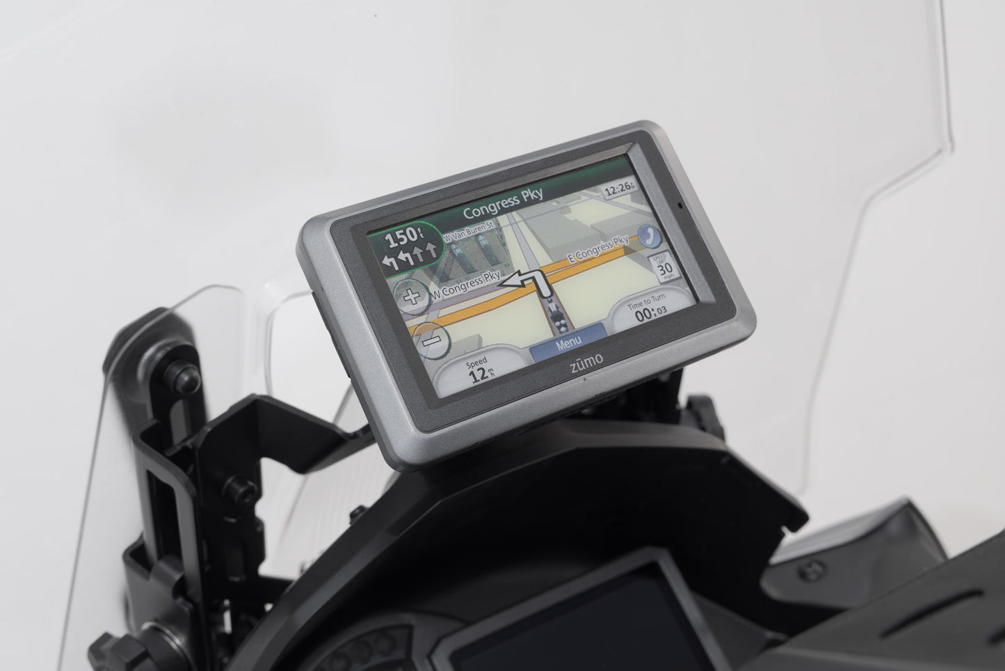 SW-Motech GPS mount for cockpit