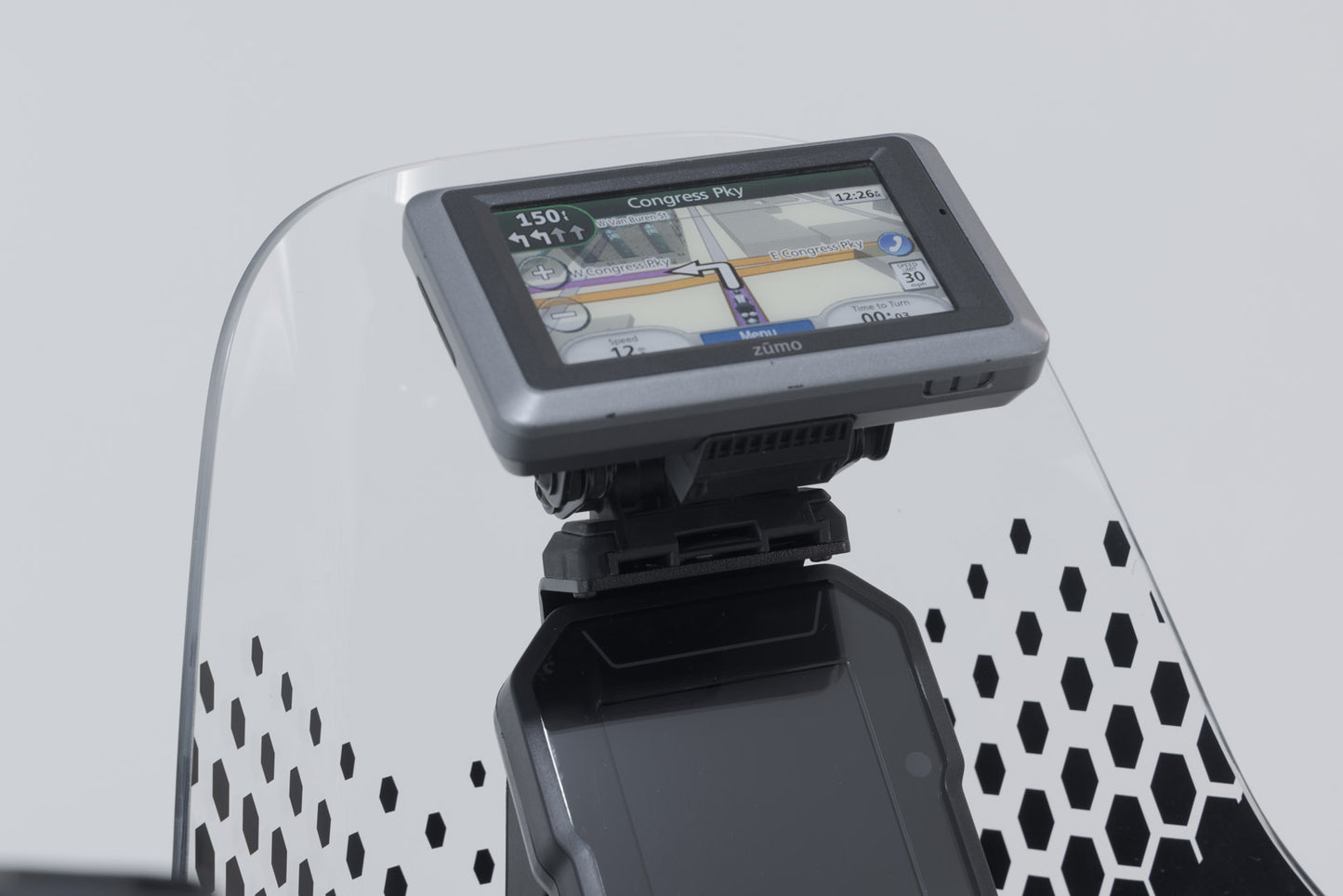 SW-Motech GPS mount for cockpit
