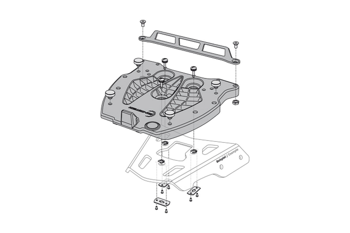 SW-Motech Adapter plate for ALU-RACK
