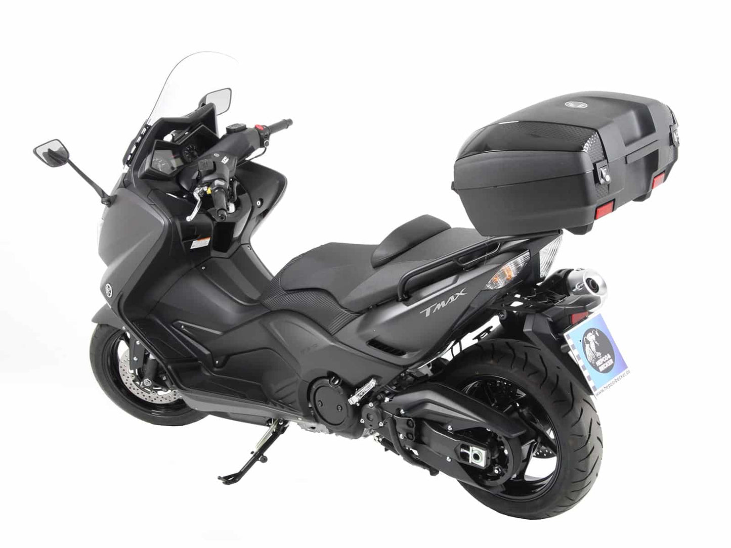 Hepco & Becker Alurack topcasecarrier black for Yamaha TMAX 530 ABS (2012-2017)