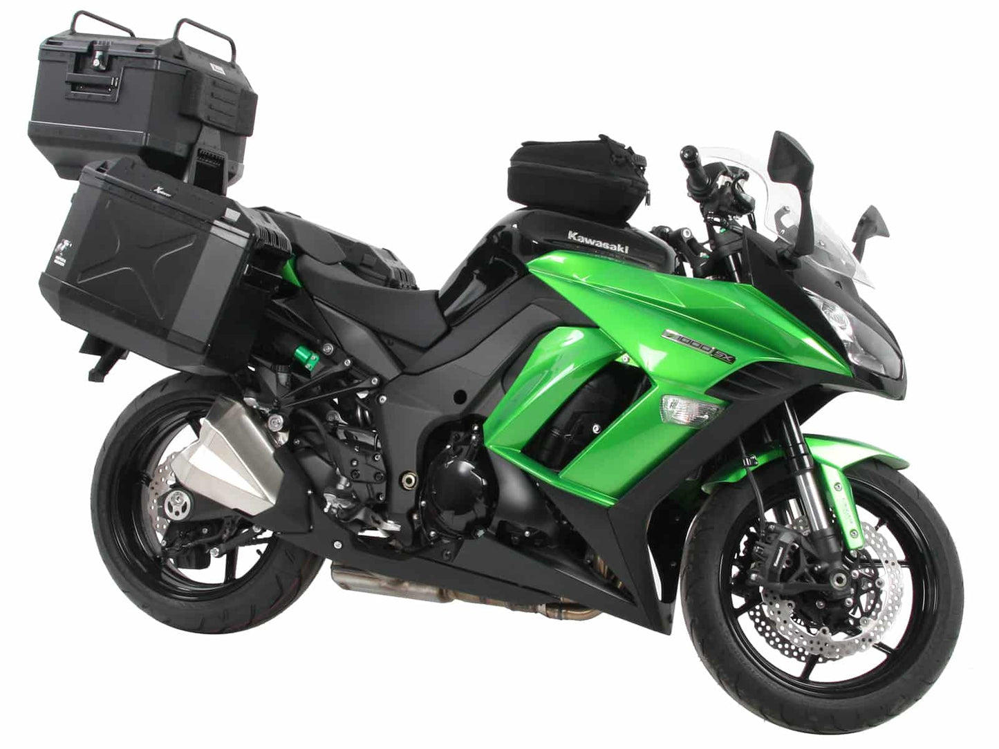 Hepco & Becker Alurack top case carrier black for Kawasaki Z 1000 SX (2015-2016)