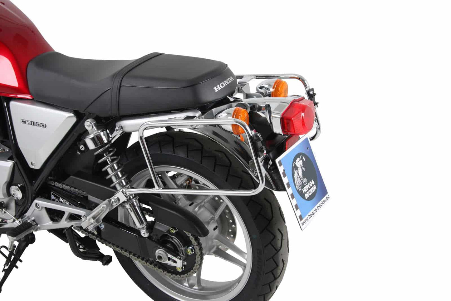 Hepco & Becker Sidecarrier Lock-it chrome for Honda CB 1100 (2013-2016)