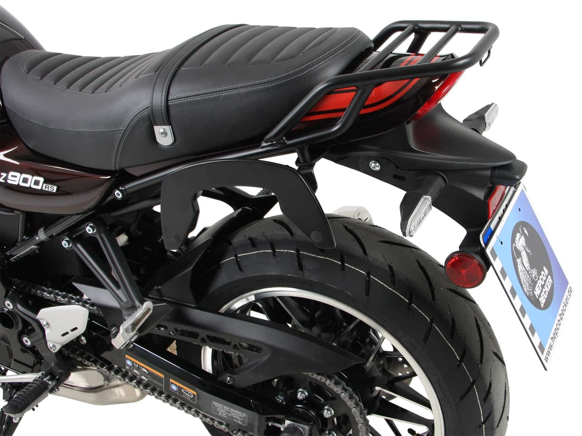 Hepco & Becker Tube rear rack - black for Kawasaki Z 900 RS/Cafe (2018-2025) / Z 900 RS SE (2022-2025)
