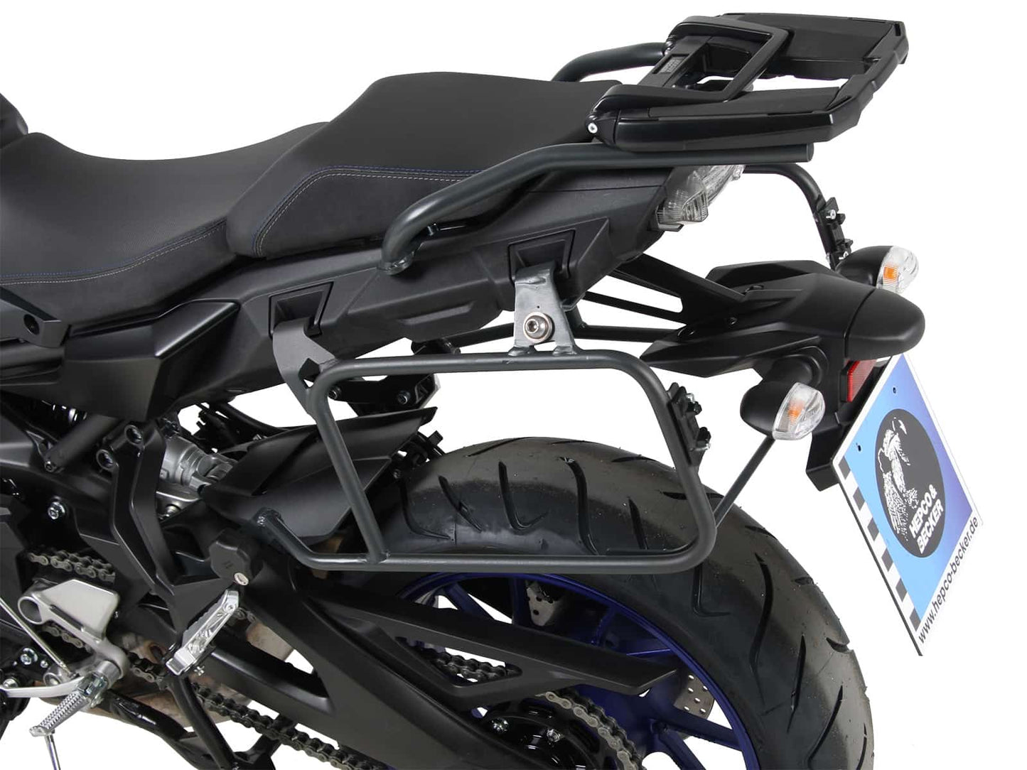 Hepco & Becker Alurack topcasecarrier anthracite for Yamaha Tracer 900 / GT (2018-2020)