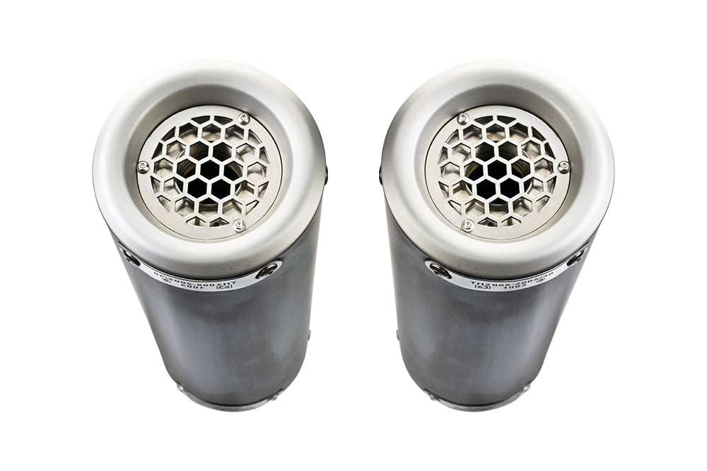GPR RP-M3 Titanium Natural Double Slip-on Exhaust