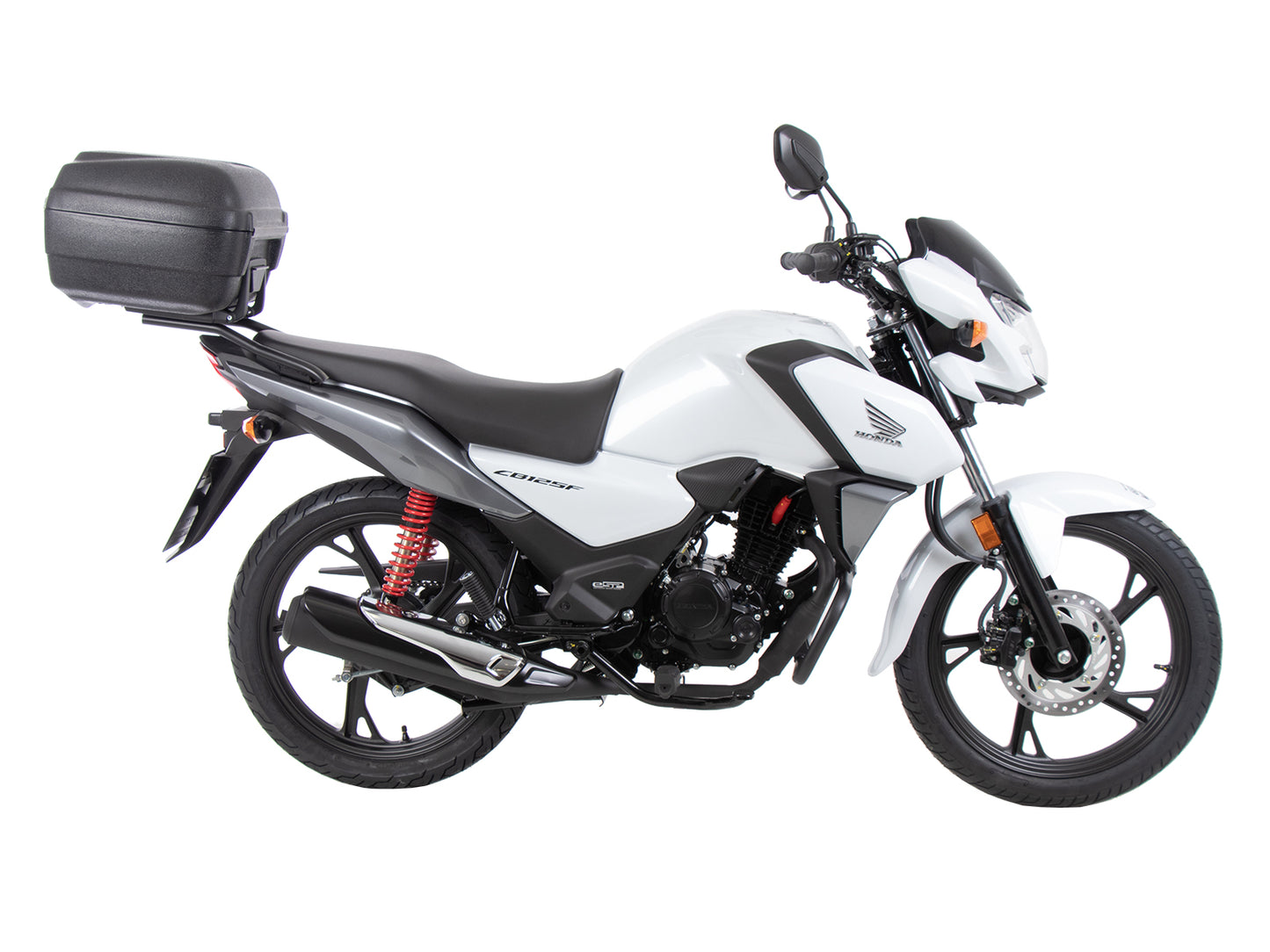 Hepco & Becker Alurack top case carrier black for Honda CB 125 F (2025-), (model year 2026)