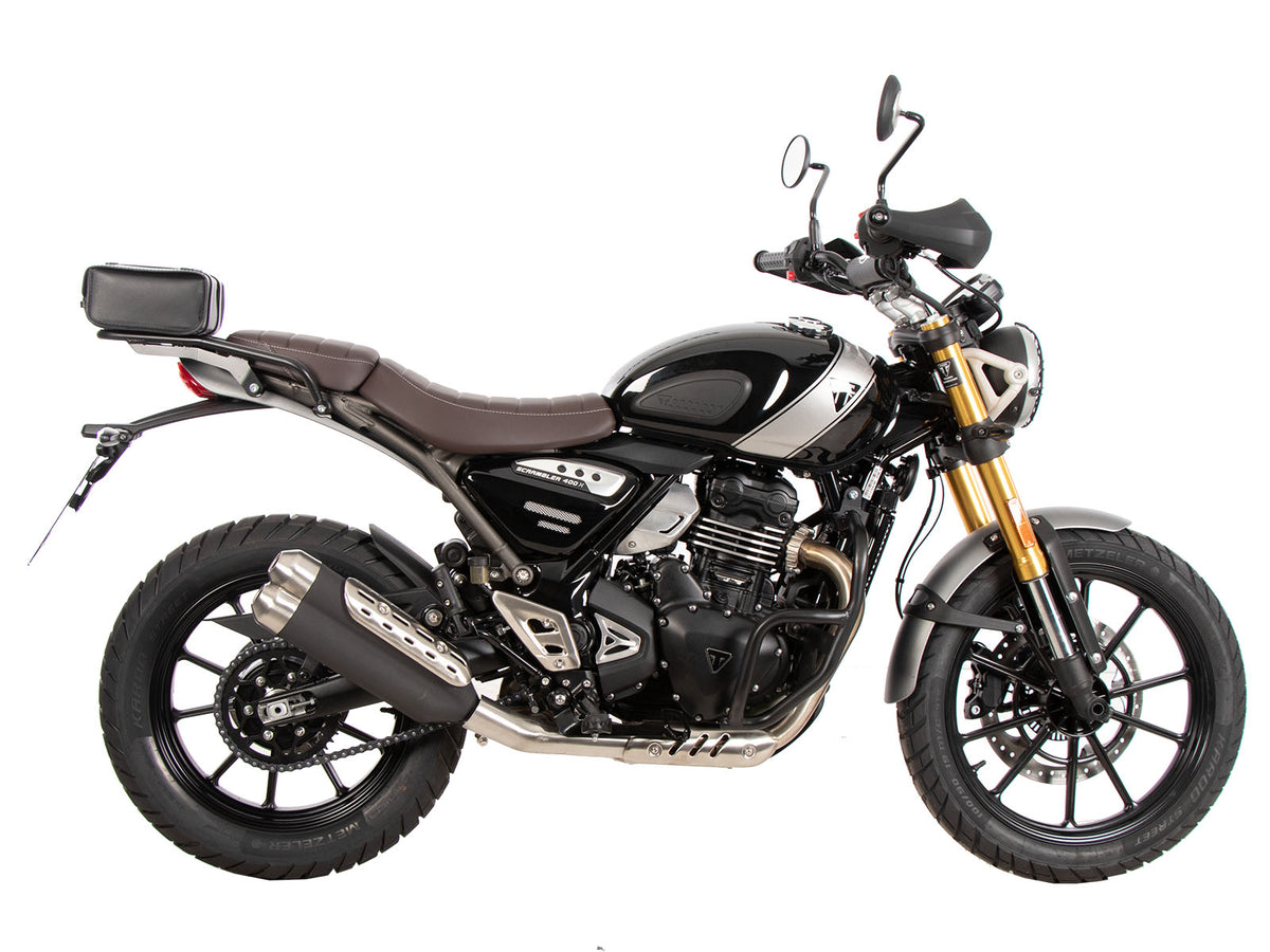 Hepco & Becker Tube rear rack black for Triumph Scrambler 400 X (2024-)