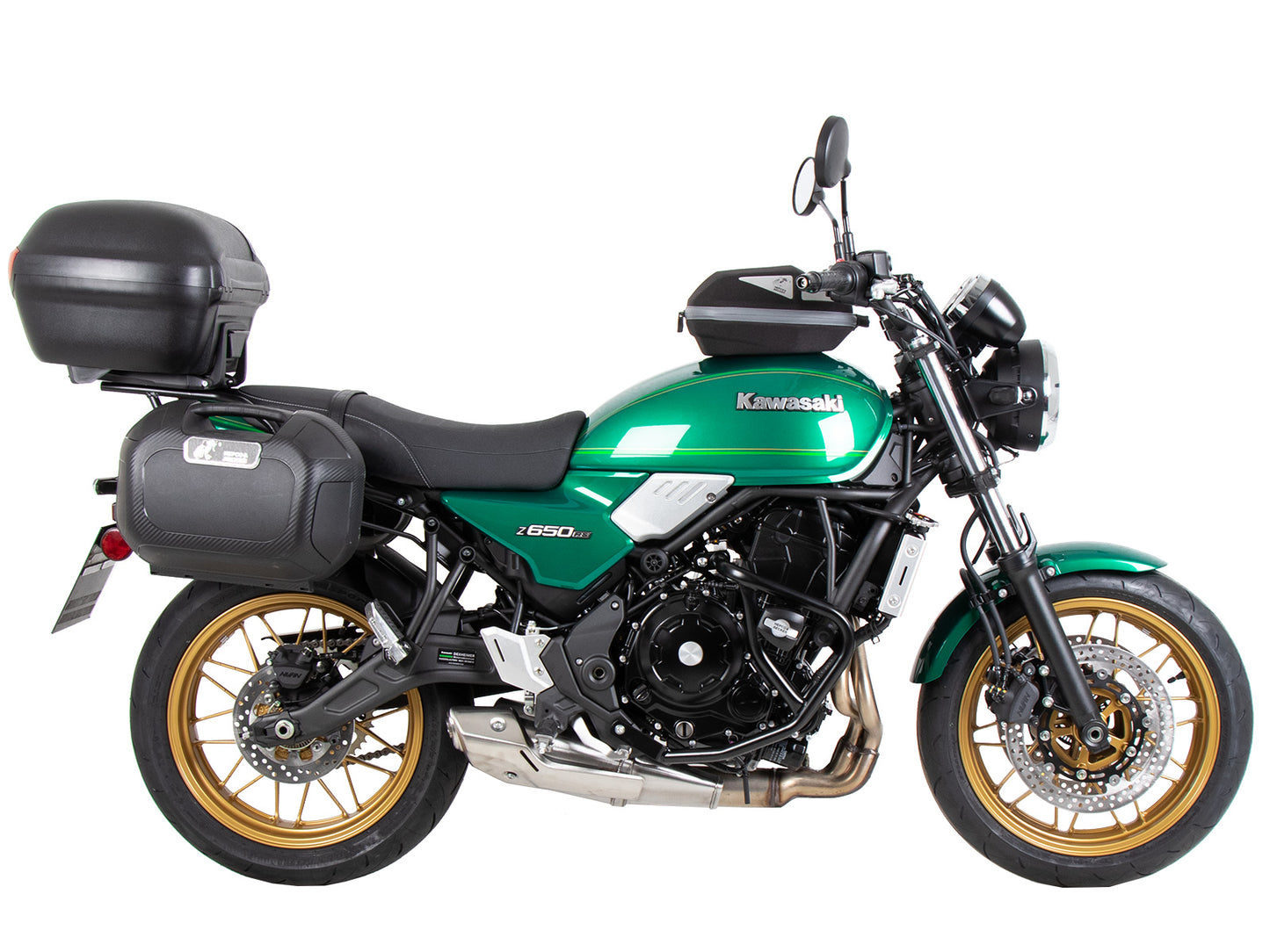 Hepco & Becker Alurack top case carrier black for Kawasaki Z 650 RS (2022-)
