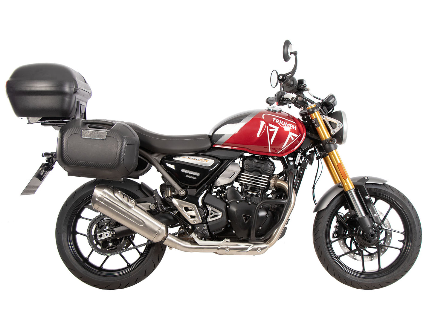 Hepco & Becker Alurack topcasecarrier black for Triumph Speed 400 (2024-)