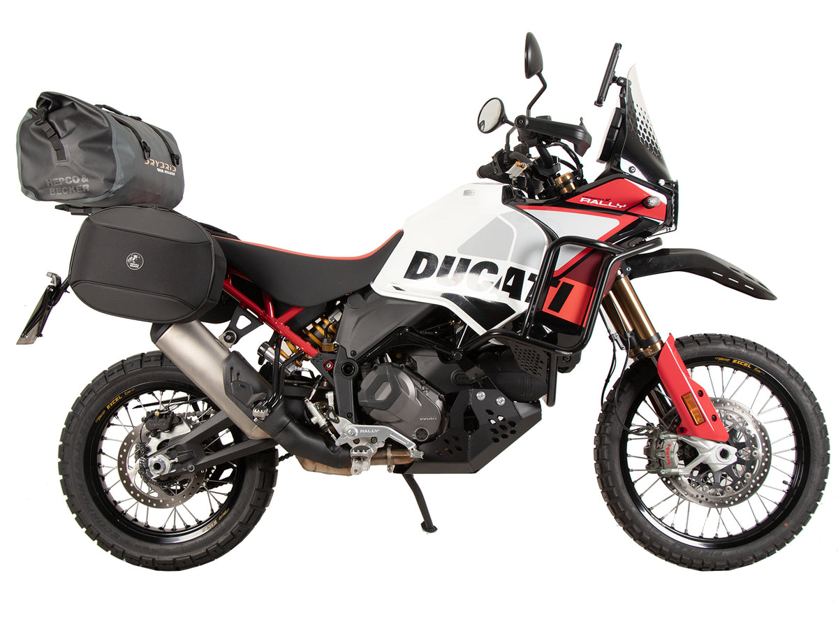 Hepco & Becker Modelspecific rear enlargement black for Ducati DesertX Rally (2024-)