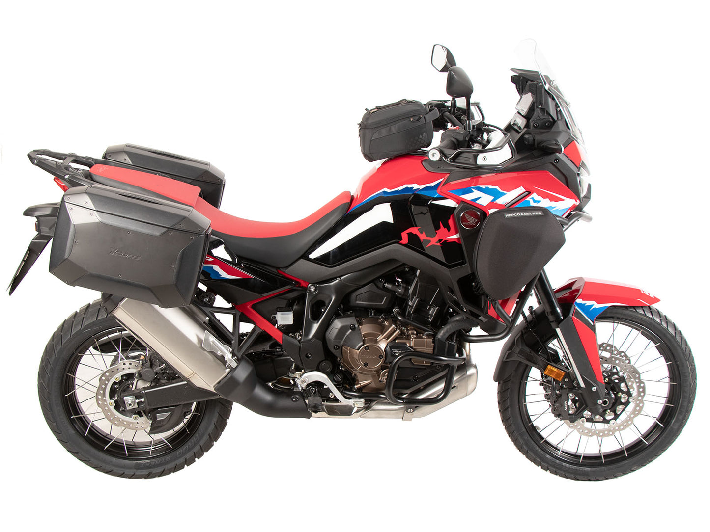 Hepco & Becker C-Bow sidecarrier black for Honda CRF 1100 L Africa Twin (2024-)