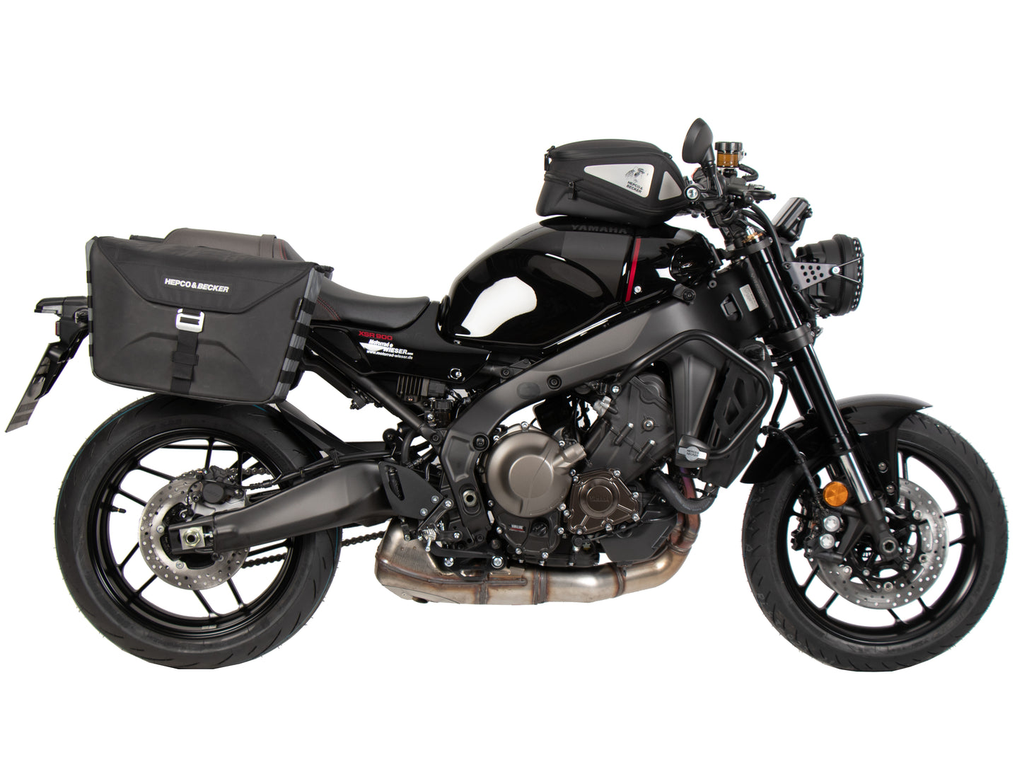 Hepco & Becker C-Bow side carrier black for Yamaha XSR 900 (2022-)