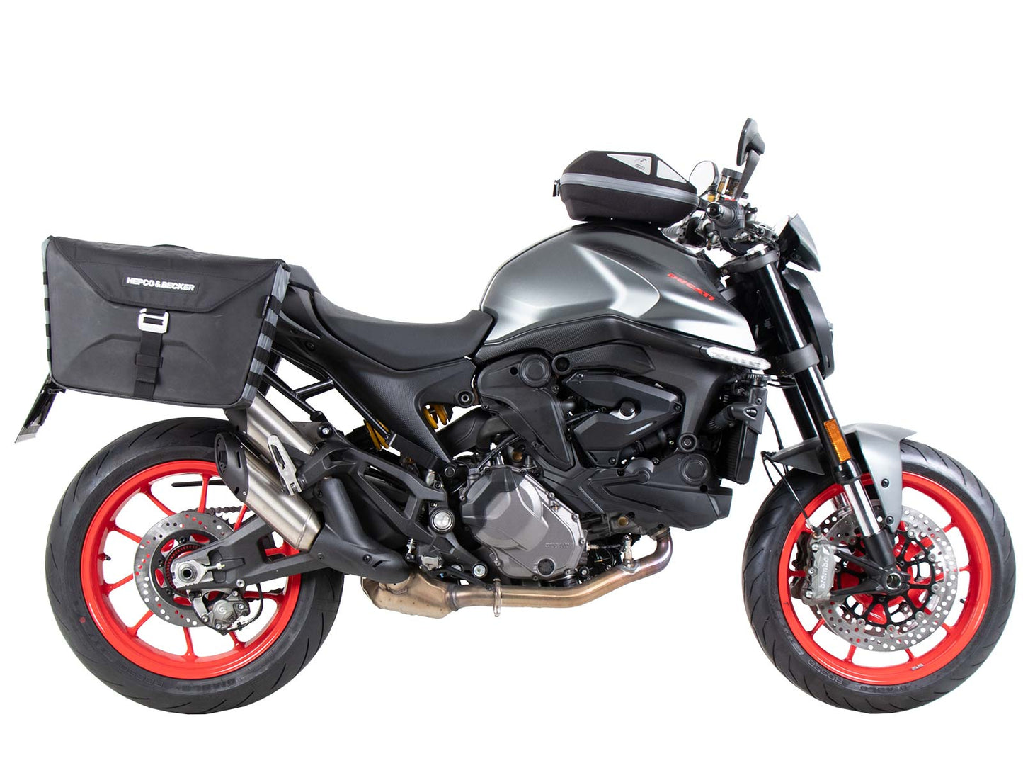 Hepco & Becker C-Bow sidecarrier black for Ducati Monster 937 / 937+ (2021-2025)