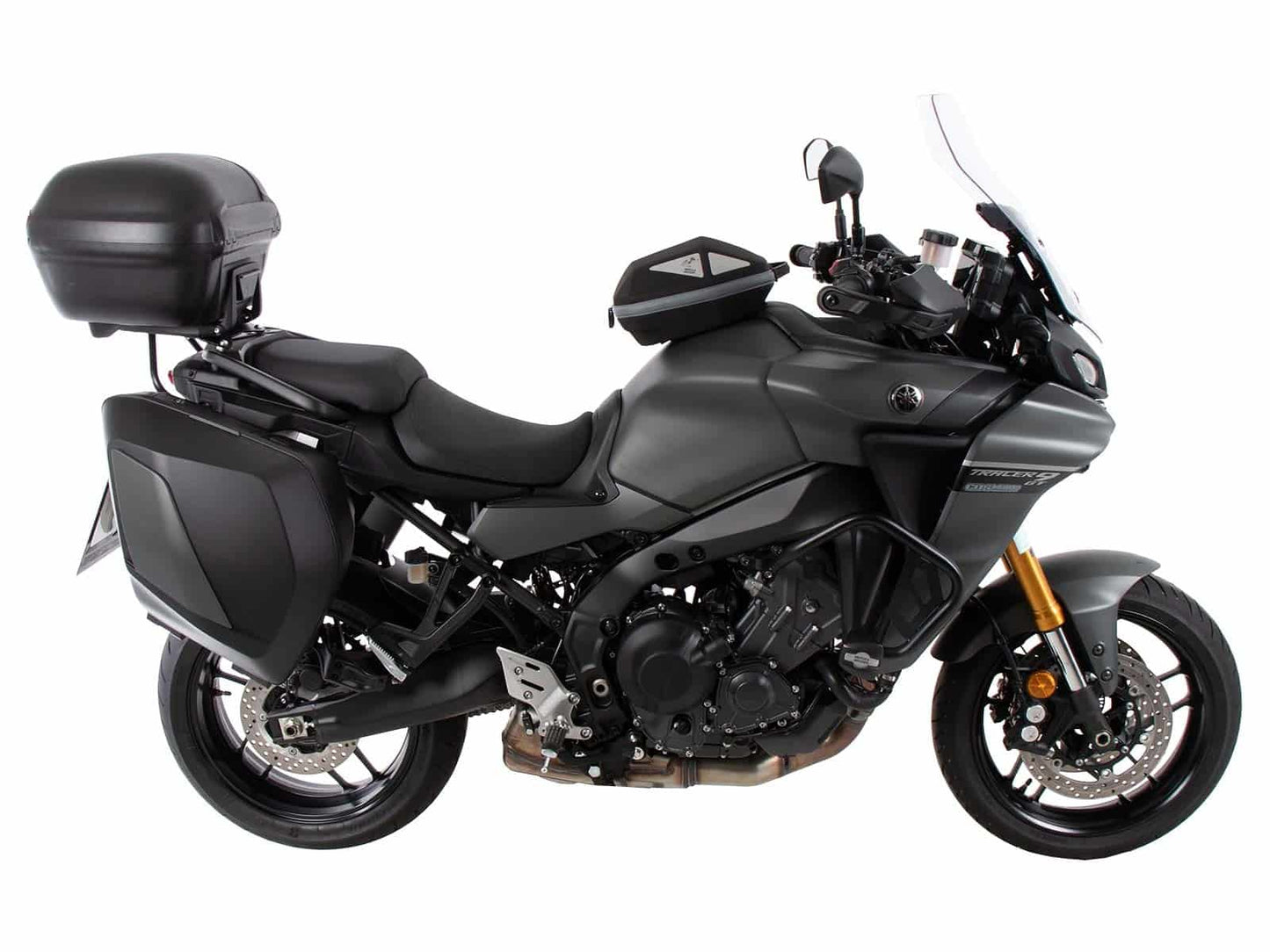 Hepco & Becker Alurack topcasecarrier black for Yamaha Tracer 9 / GT (2021-2024)
