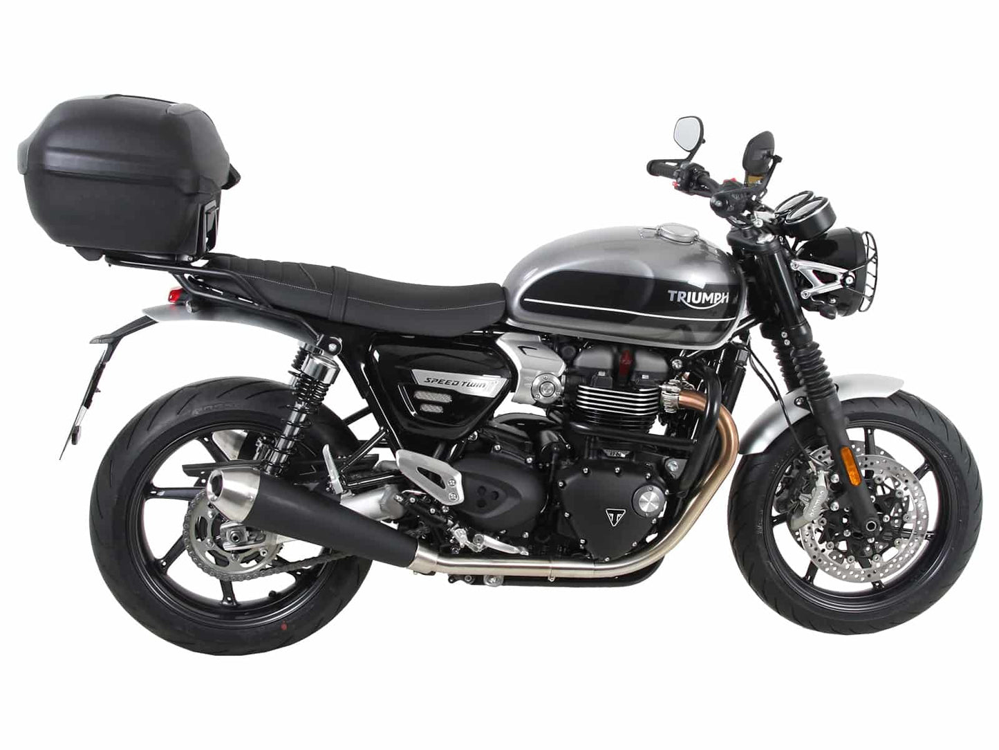 Hepco & Becker Alurack topcasecarrier black for Triumph Speed Twin 1200 / RS (2019-2021)