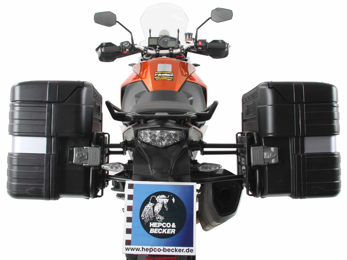 Hepco & Becker Sidecarrier Lock-it black asymmetric for KTM 1090 Adventure (2017-2018)