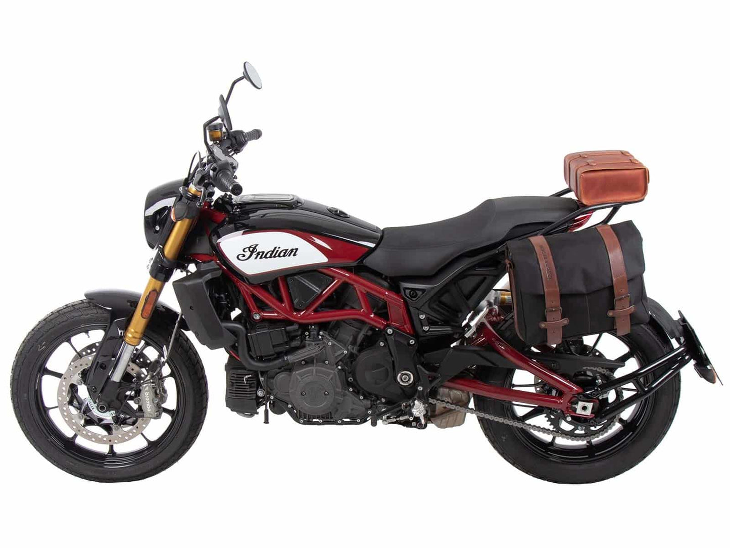 Hepco & Becker Tube rear rack black for Indian FTR / S / R Carbon / Rally (2019-2025)