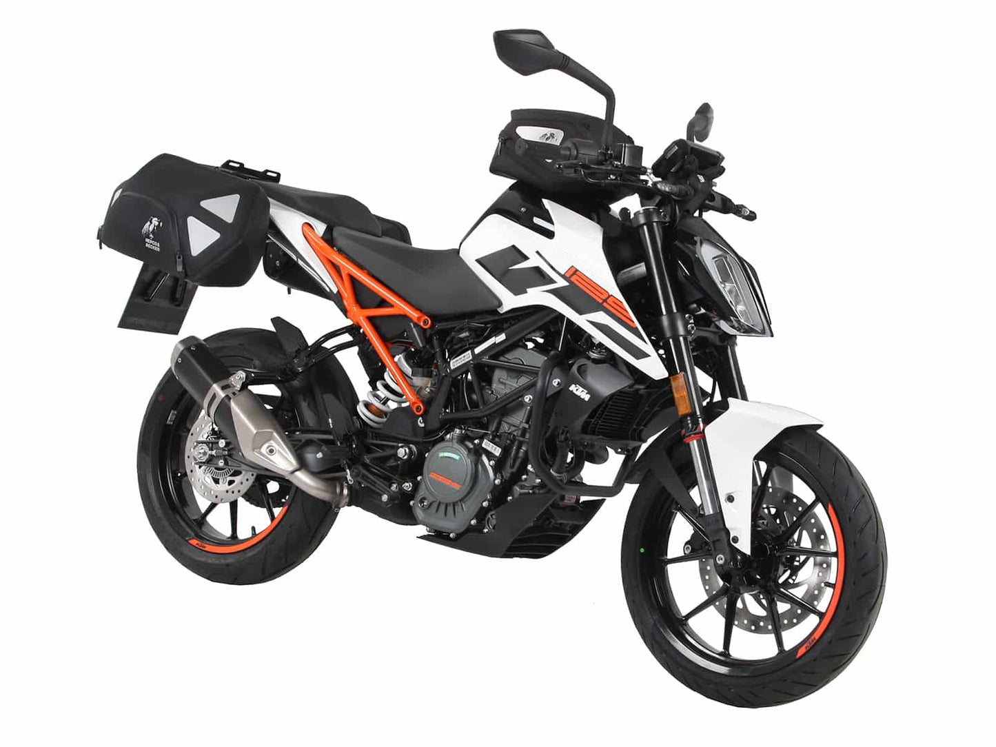Hepco & Becker C-Bow sidecarrier black for KTM 390 Duke (2017-2023)