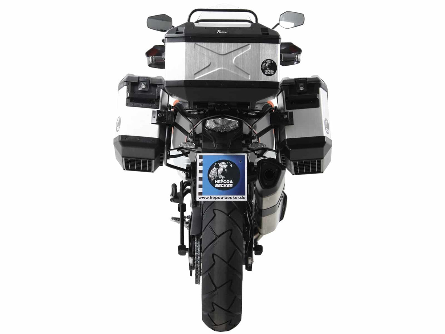 Hepco & Becker Sidecarrier Lock-it black symmetric for KTM 1090 Adventure R (2017-2018)