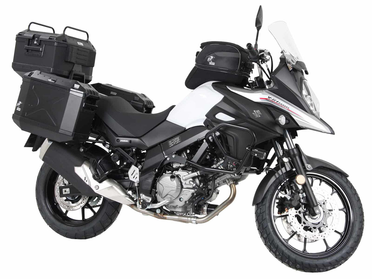 Hepco & Becker Sidecarrier Lock-it black for Suzuki V-Strom 650/XT (2017-2025)