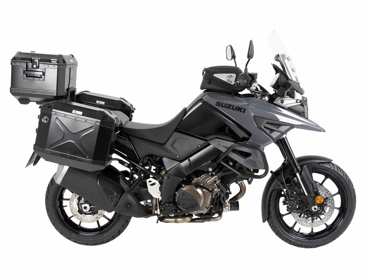 Hepco & Becker Sidecarrier permanent mounted black for Suzuki V-Strom 1050/XT (2020-2022)