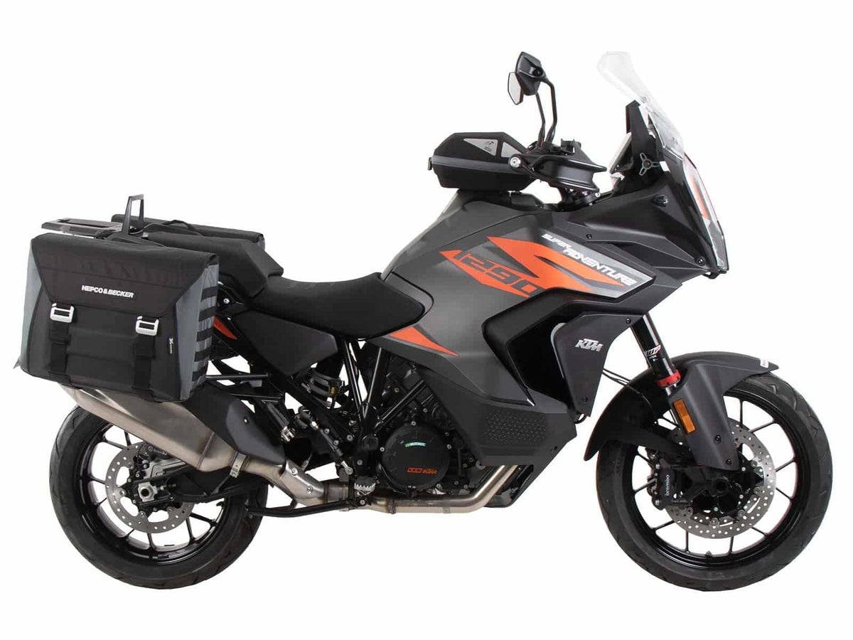 Hepco & Becker Sidecarrier permanent mounted black for KTM 1290 Super Adventure S/R (2021-2024)