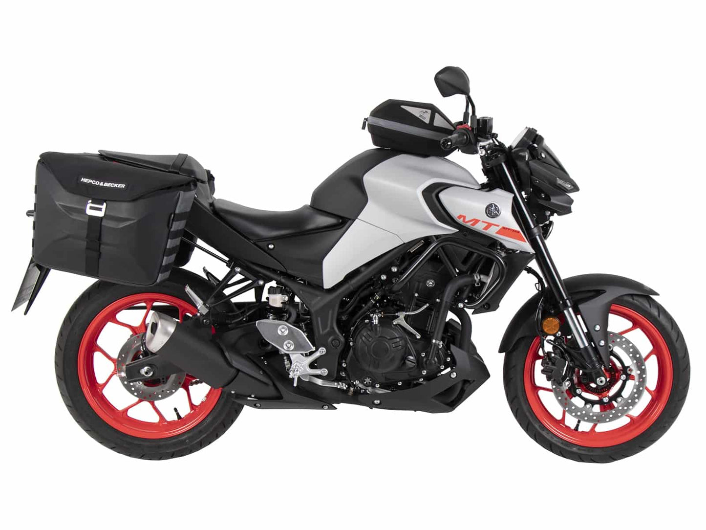 Hepco & Becker C-Bow sidecarrier black for Yamaha MT-03 (2020-2024)