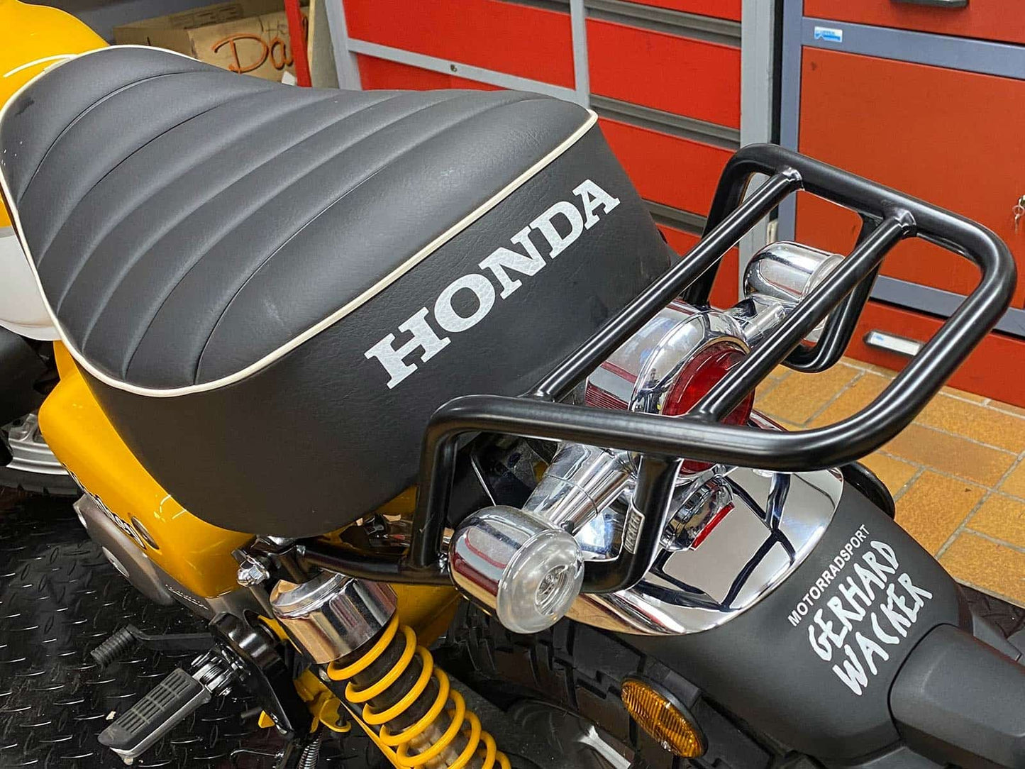 Hepco & Becker Tube rear rack black for Honda Monkey 125 (2019-)