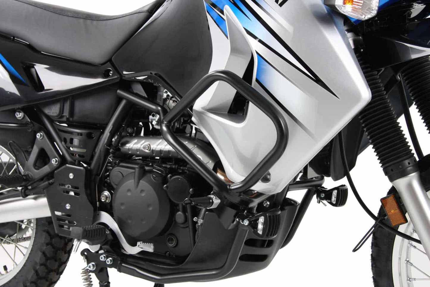 Hepco & Becker Engine protection bar black for Kawasaki KLR 650 Export-Modell (2008-2018)