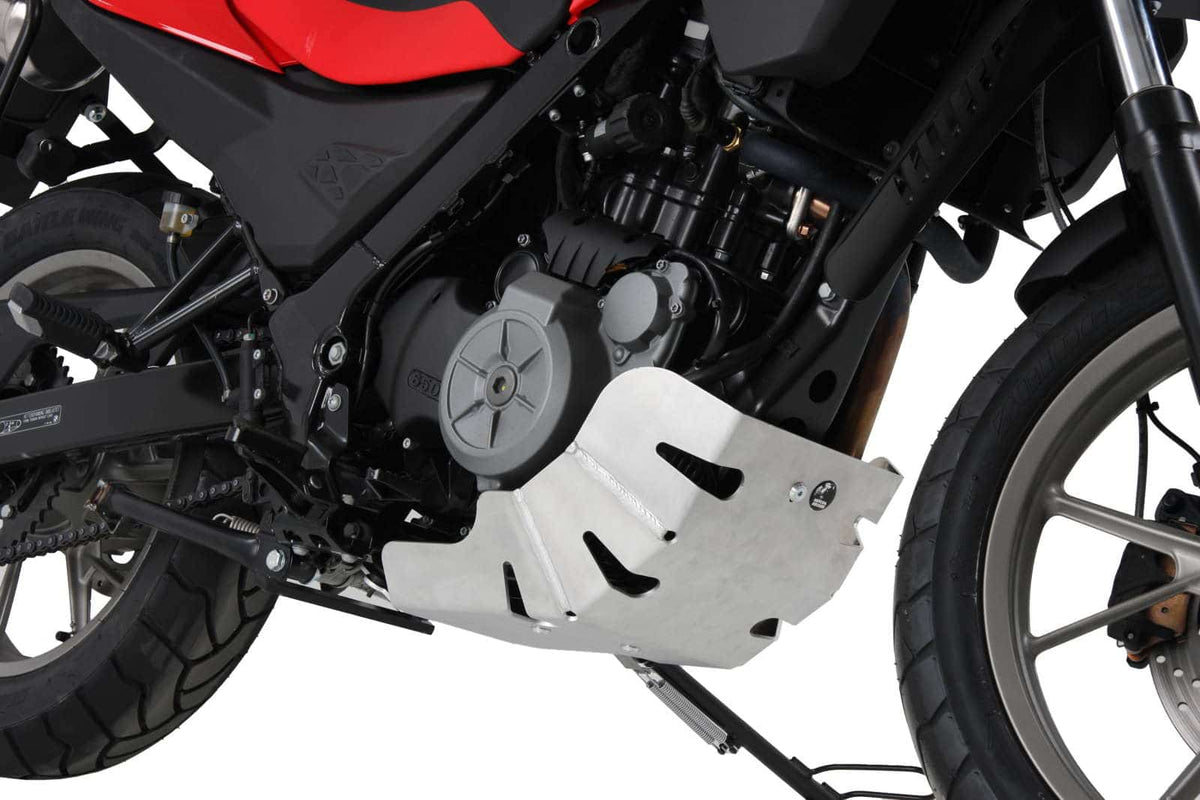 Hepco & Becker Engine protection plate aluminium for BMW G 650 GS (2011-2016)/Sertao (2012-2016)