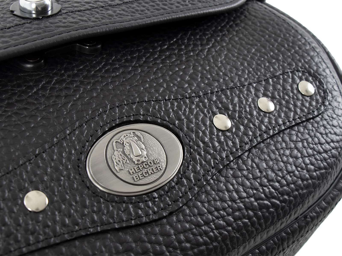 Hepco & Becker Leather single bag Nevada for C-Bow holder
