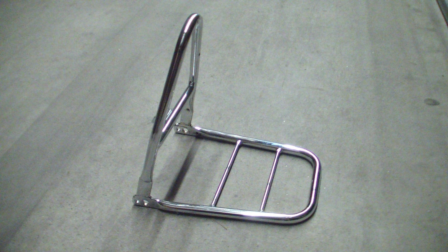 Hepco & Becker Sissybar with rearrack chrome for Kawasaki EN 500 (1990-1995)