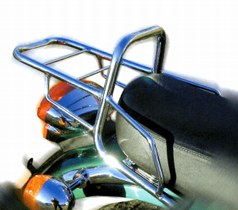 Hepco & Becker Topcase carrier tube-type chrome for Triumph Legend TT (1999-2001)/Thunderbird (1999-2003)