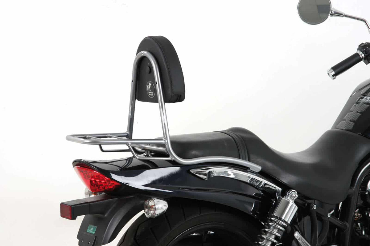 Hepco & Becker Sissybar with rearrack chrome for Hyosung GV 650 i Aquilia (2006-2011)