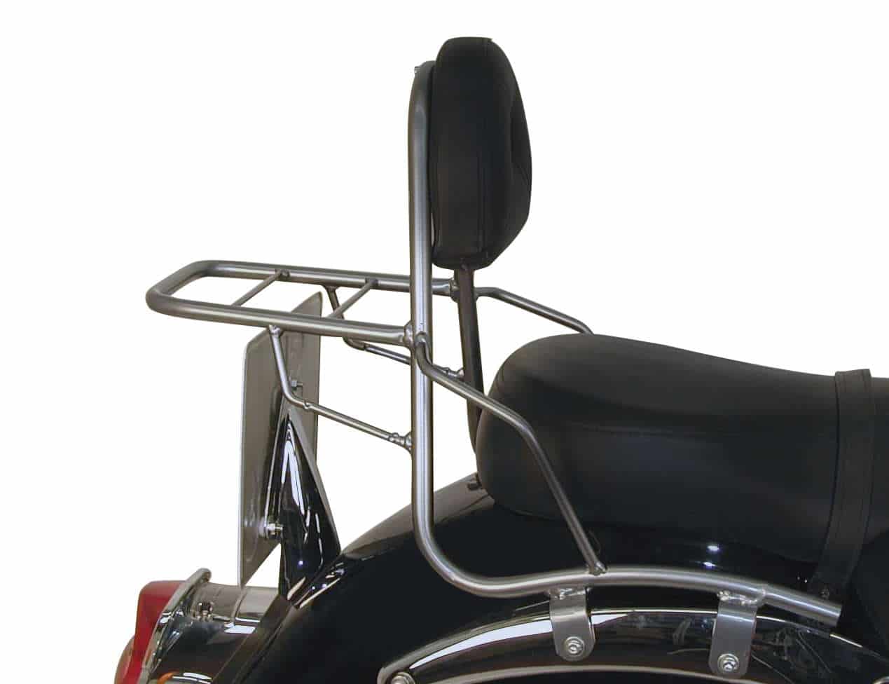 Hepco & Becker Sissybar with rearrack chrome for Kawasaki VN 1600 Classic (2003-2008)