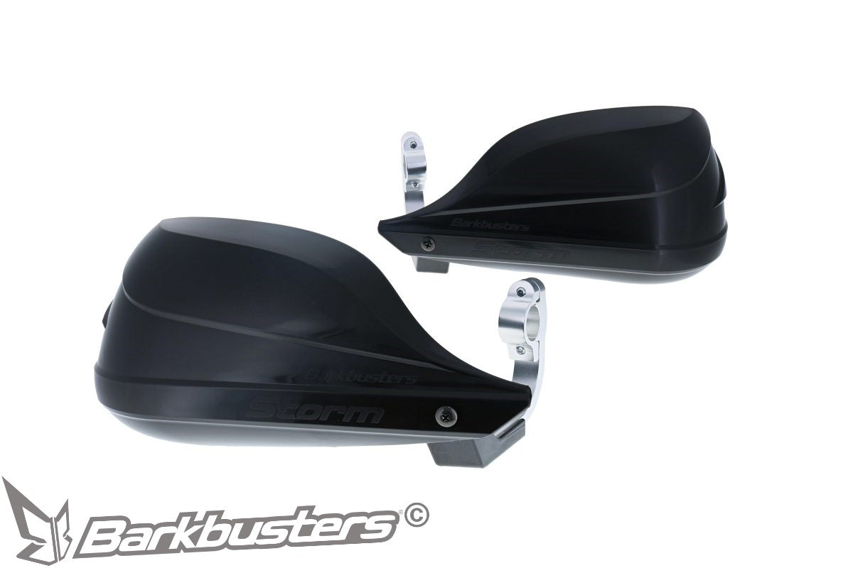 Barkbusters STORM Handguard - Single Point Clamp Mount (22mm) - BLACK