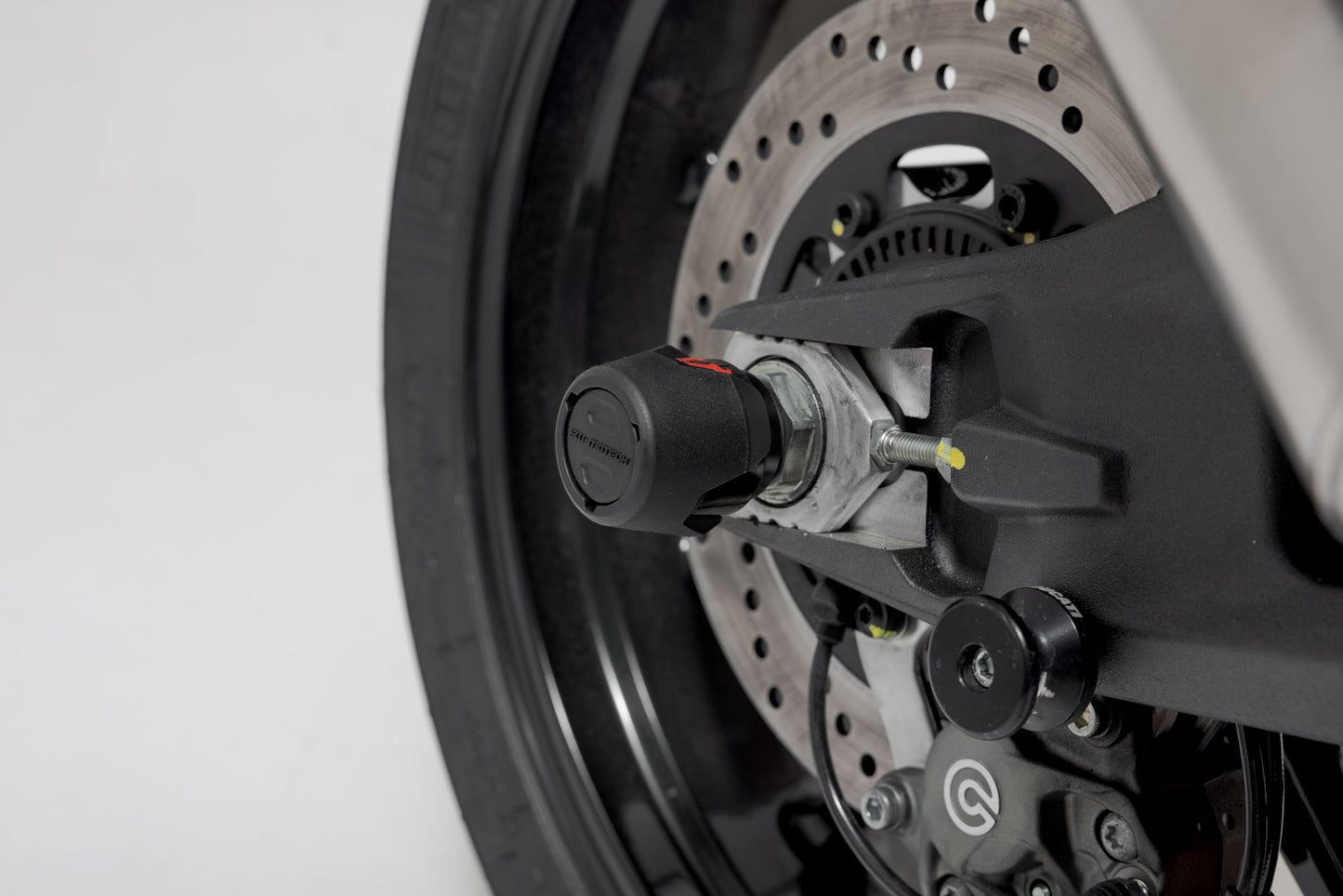 SW-Motech Slider set for rear axle