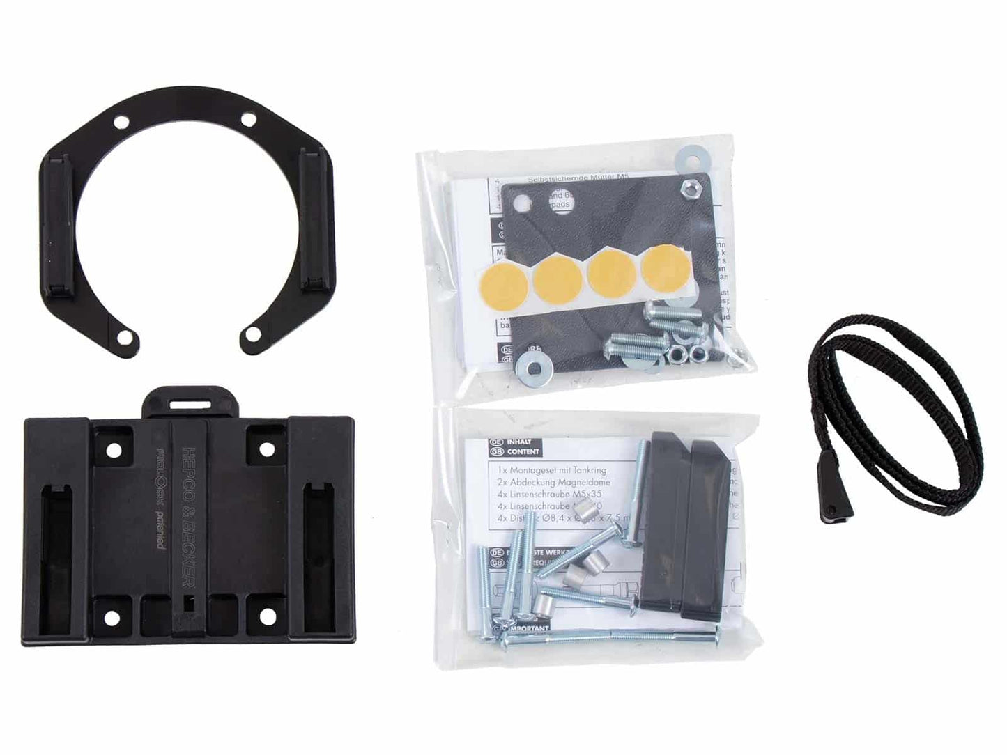 Hepco & Becker Tankring Lock-it incl. Fastener