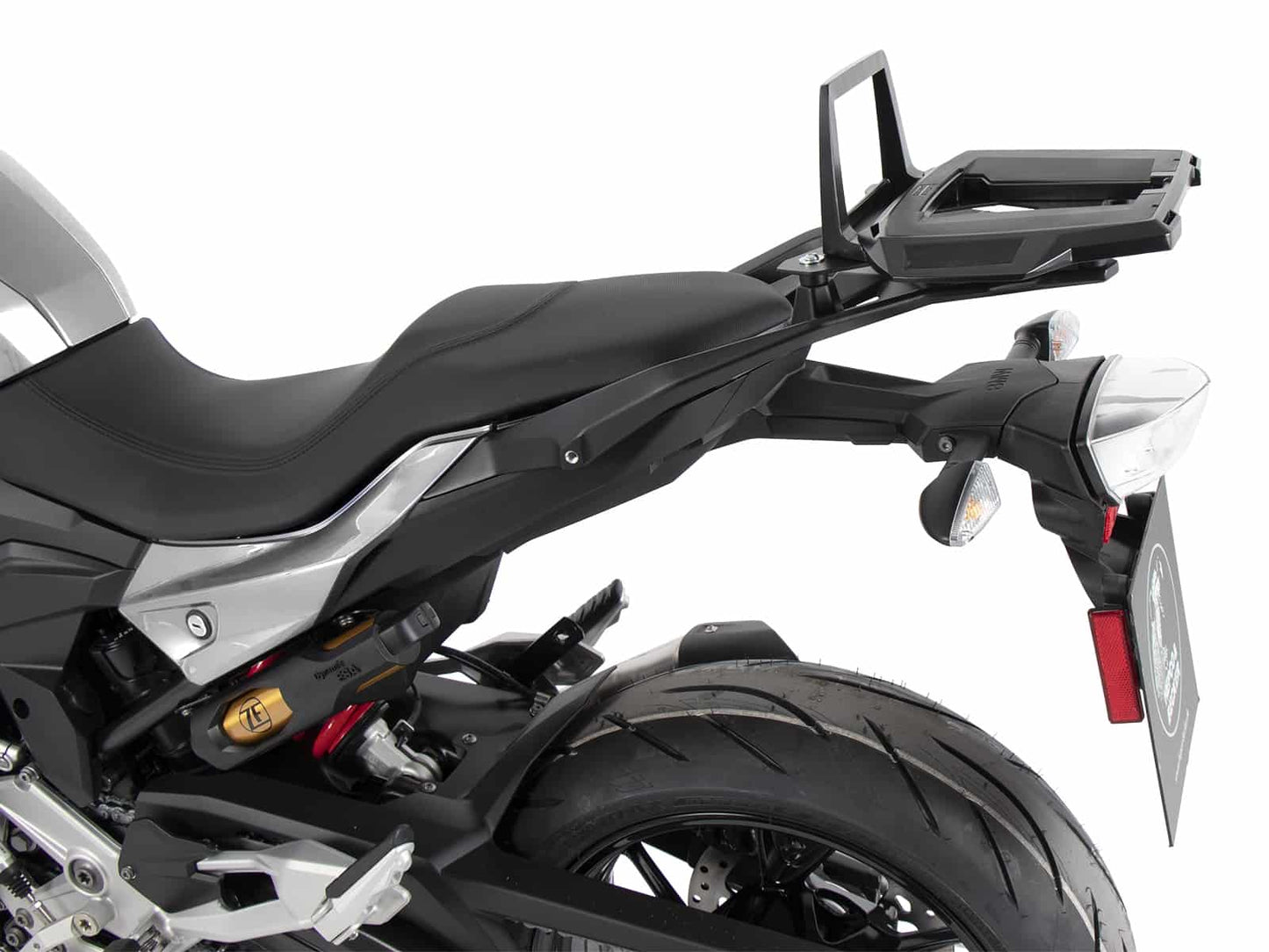 Hepco & Becker Alurack top case carrier black for original rear rack