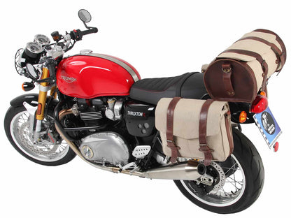 Hepco & Becker C-Bow sidecarrier black for Triumph Thruxton/R/RS (2016-2024)