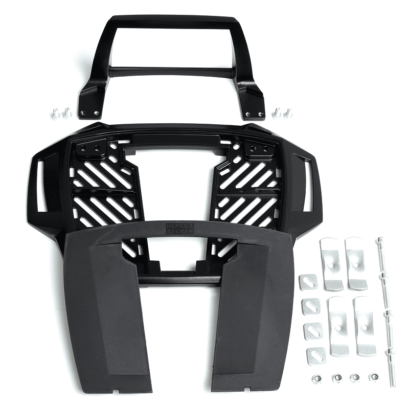 Hepco & Becker Alurack topcasecarrier – black for Yamaha XT 600 Ténéré (1986-1987)