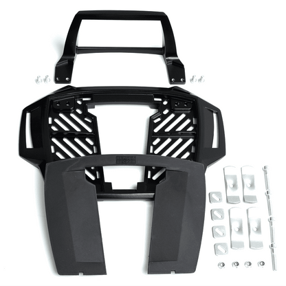 Hepco & Becker Alurack topcasecarrier – black for Yamaha XT 600 Ténéré (1986-1987)
