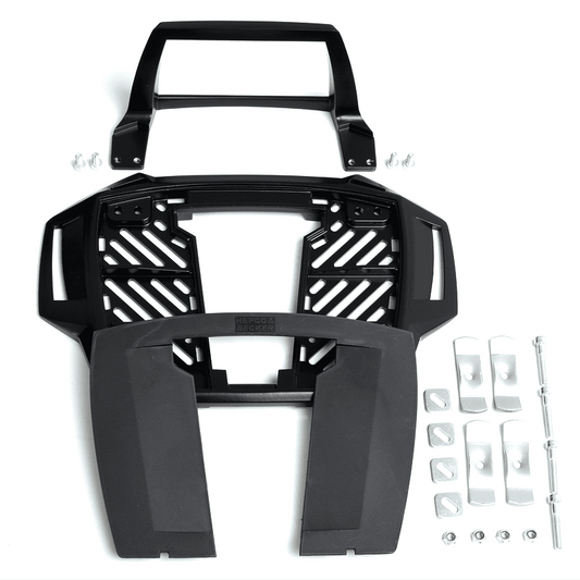 Hepco & Becker Alurack topcasecarrier – black for Yamaha XT 600 Ténéré (1986-1987)
