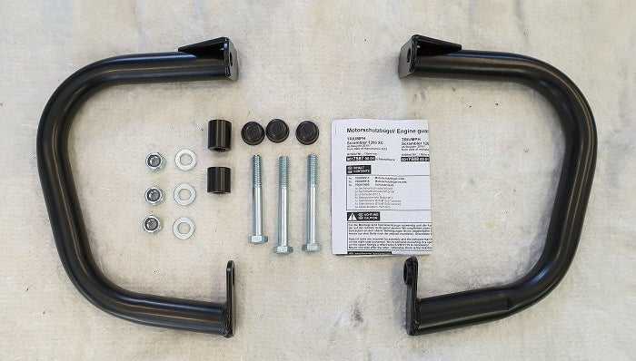 Hepco & Becker Engine protection bar black for Triumph Scrambler 1200 XC (2019-2023)