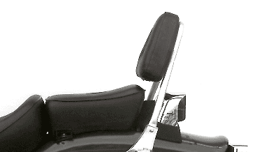 Hepco & Becker Sissybar without rearrack for Honda CA 125 Rebel (1995-2001)/CMX 250 Rebel (1996-2001)