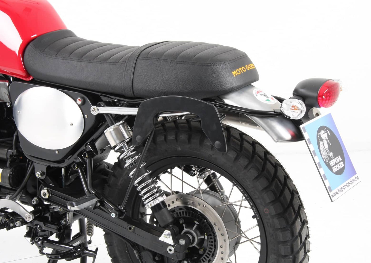 Hepco & Becker C-Bow sidecarrier left side black for Moto Guzzi V 7 II Scrambler/Stornello (2016)