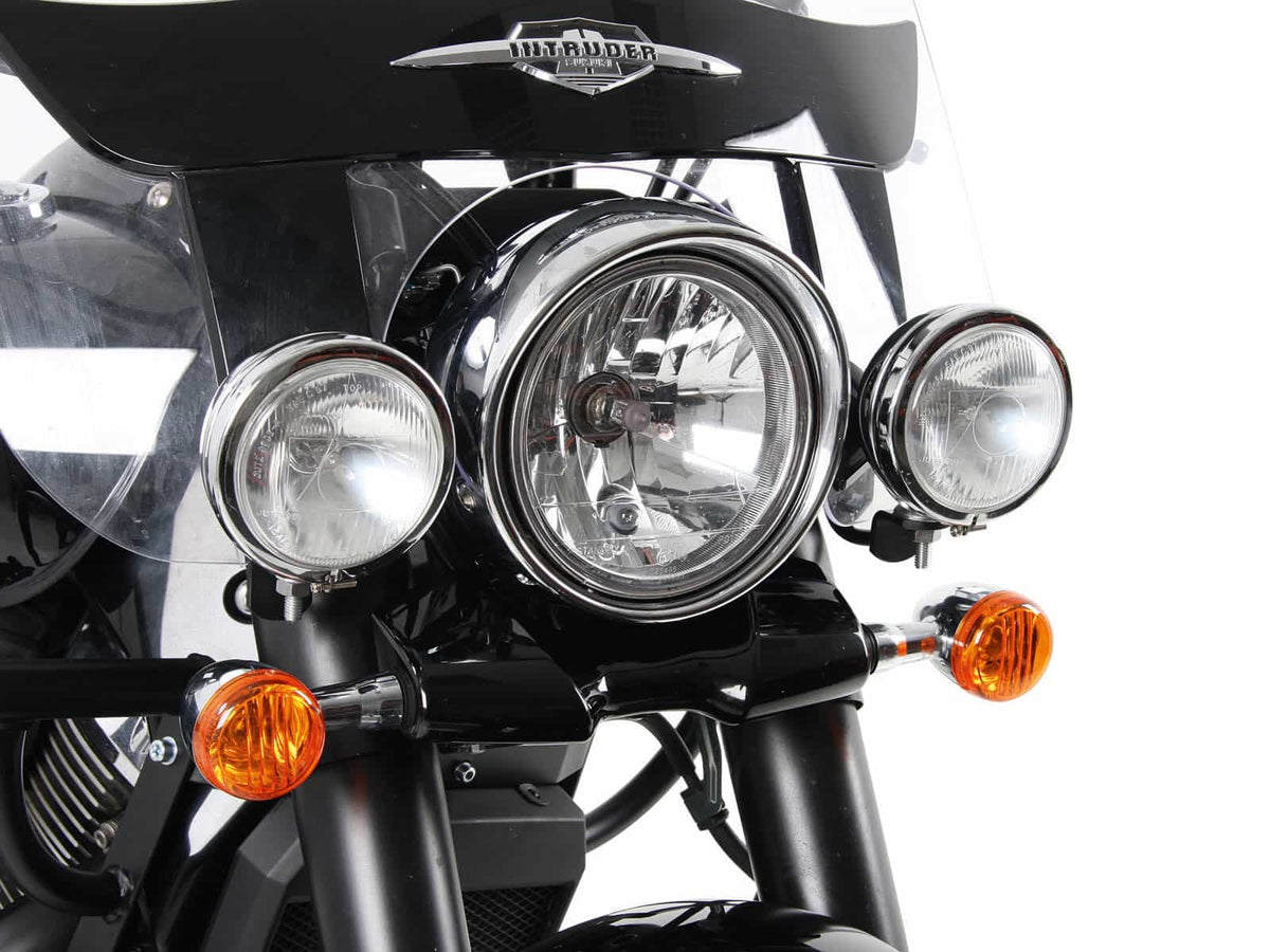 Hepco & Becker Twinlight-Set - black bracket for Suzuki C1500T Intruder (2013-2016)
