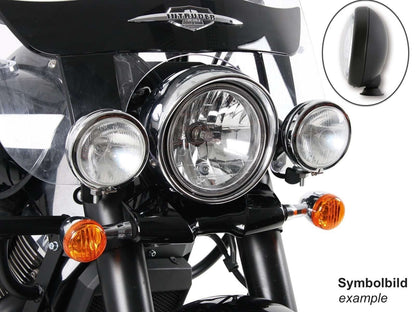 Hepco & Becker Twinlight-Set - black bracket for Suzuki C1500T Intruder (2013-2016)