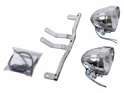 Hepco & Becker Twinlight-Set for Suzuki C 800 Intruder/Black Edition (2005-2016)