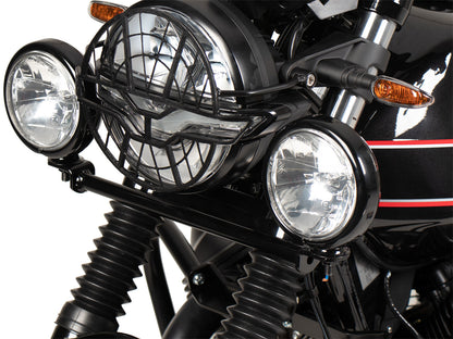 Hepco & Becker Twinlight-Set - black for Moto Guzzi V7 Stone Special Edition (850ccm) (2022-2023)